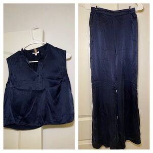 SOLD Lunya 100% Silk Pants and Sleeveless Top Set Size XS